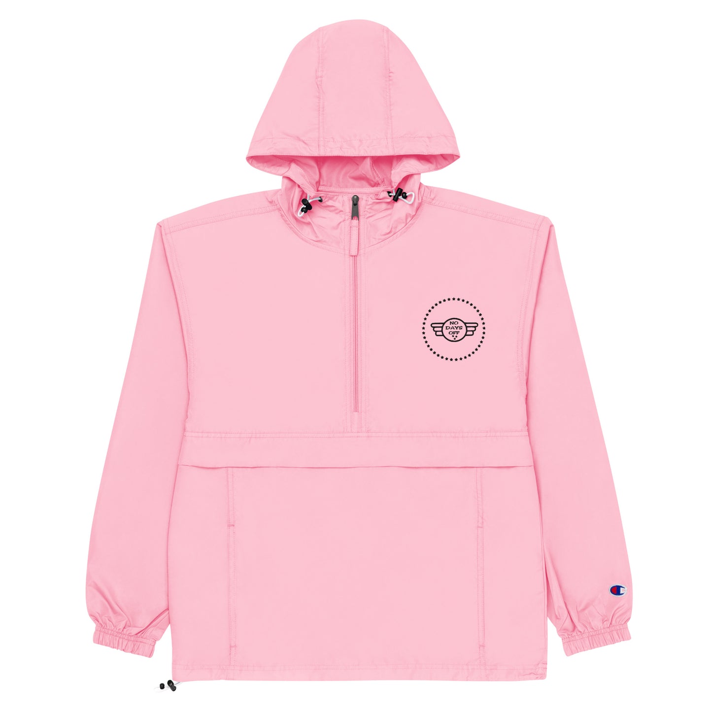 NoDaysOff Embroidered Champion Packable Jacket