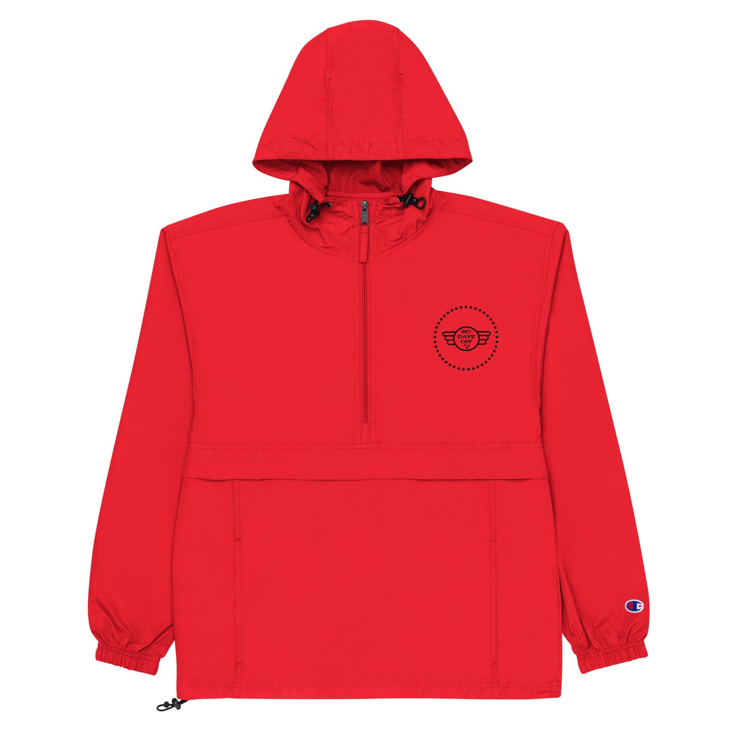 NoDaysOff Embroidered Champion Packable Jacket