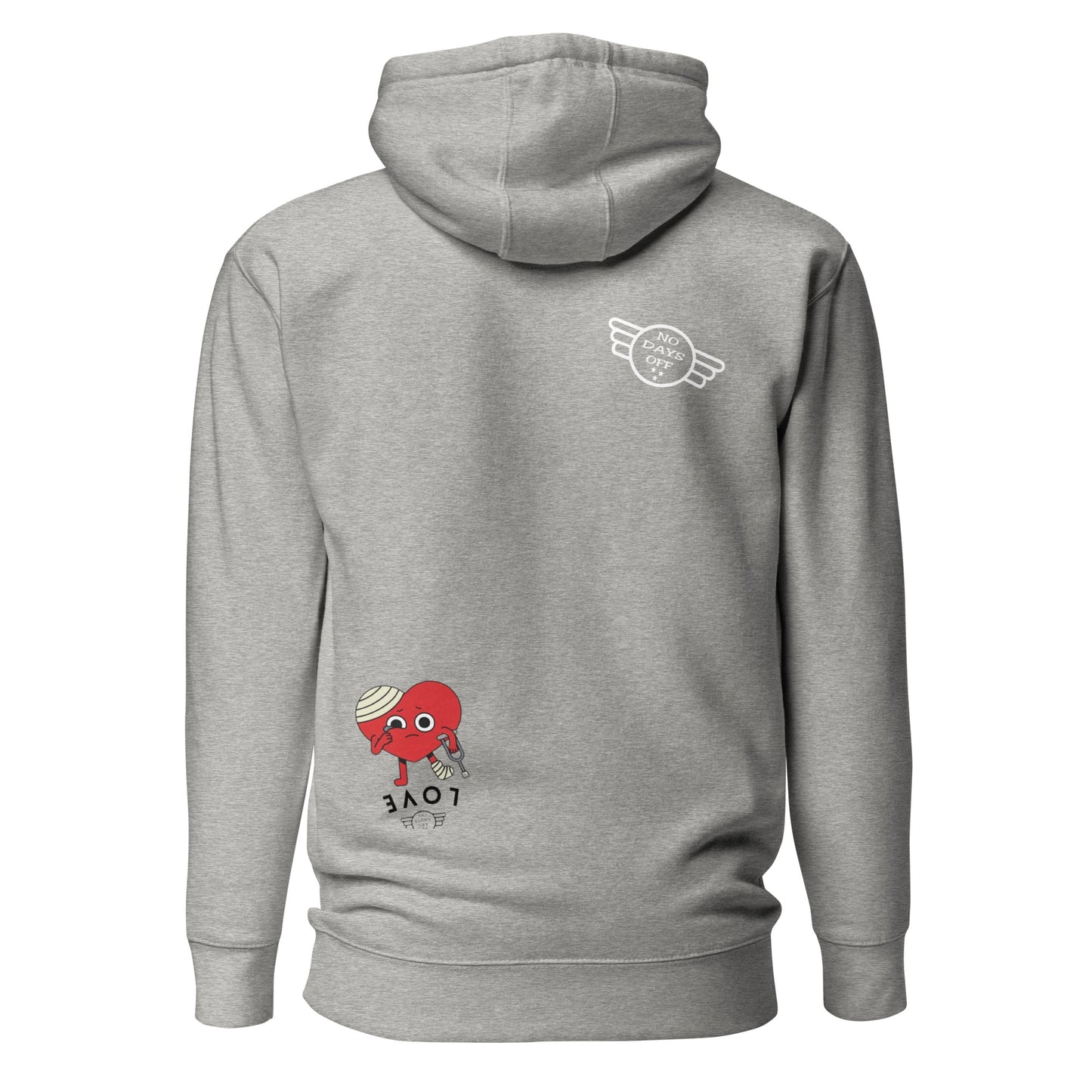 NoDaysOff Love Hurts Hoodie