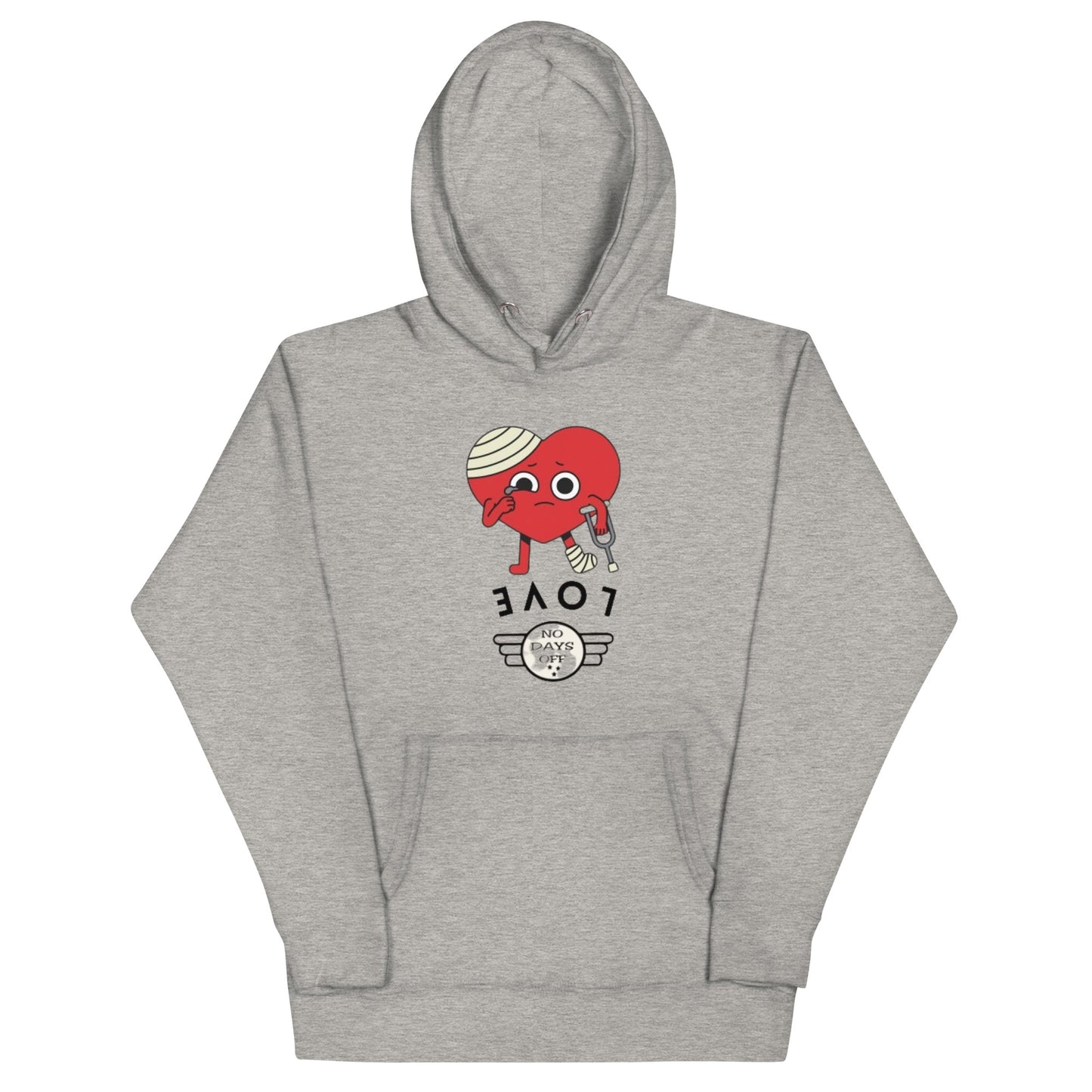 NoDaysOff Love Hurts Hoodie