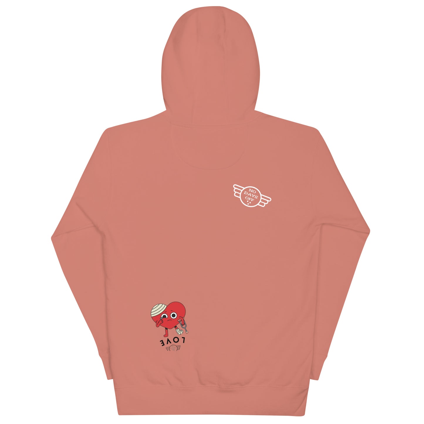 NoDaysOff Love Hurts Hoodie