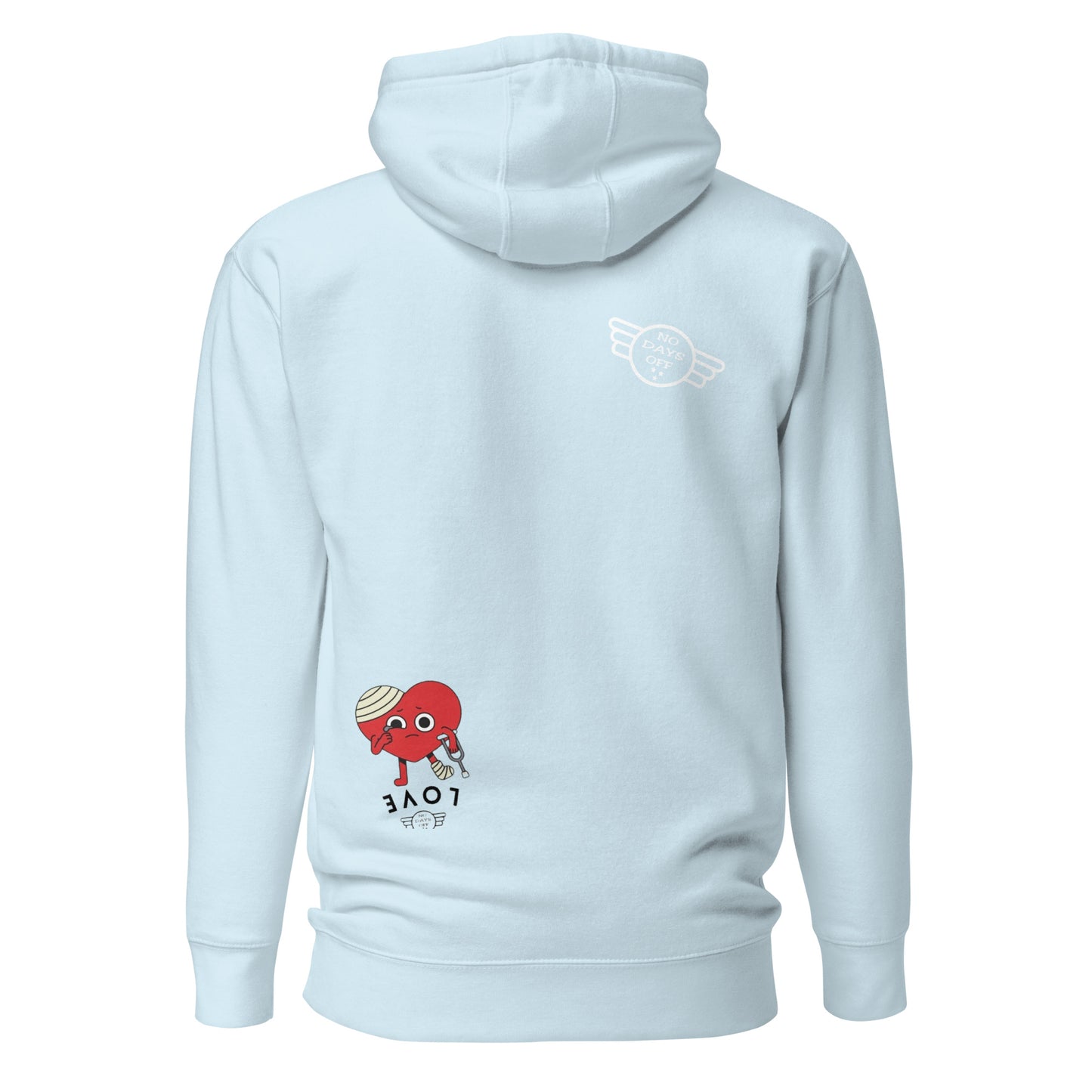 NoDaysOff Love Hurts Hoodie