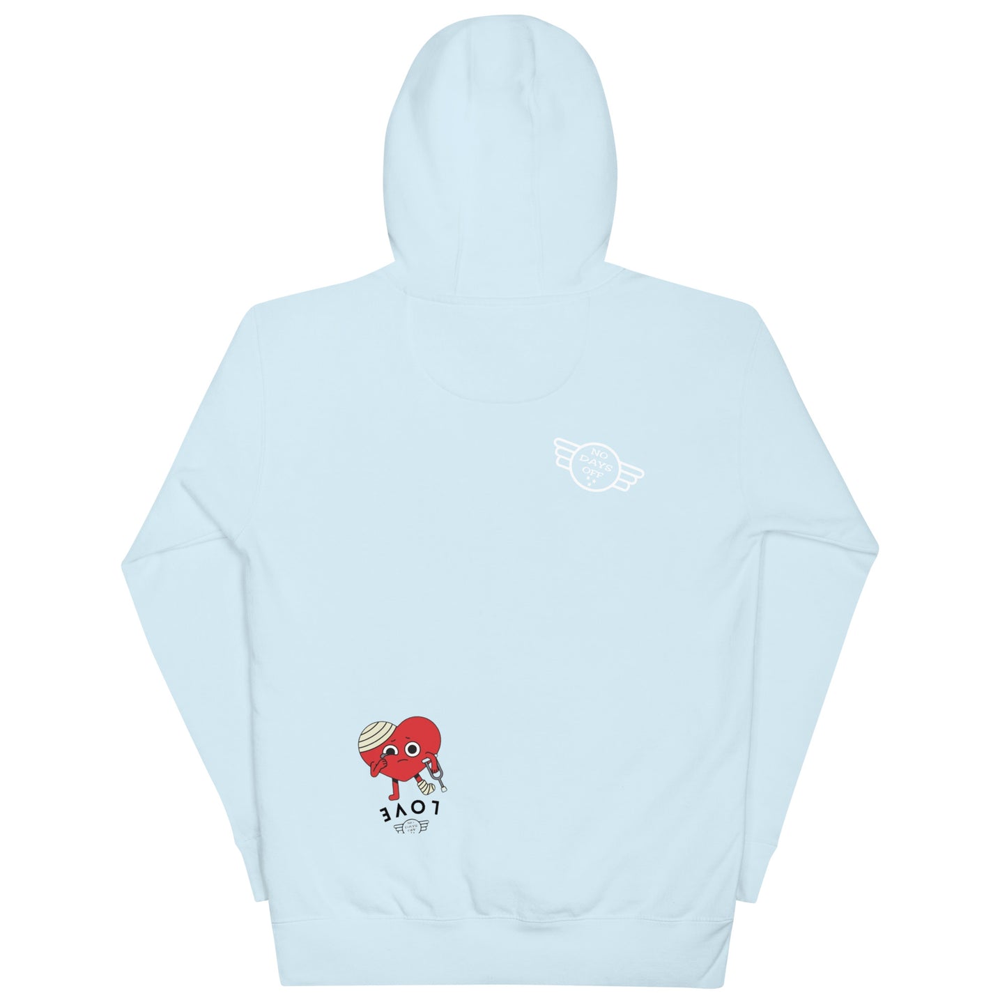 NoDaysOff Love Hurts Hoodie