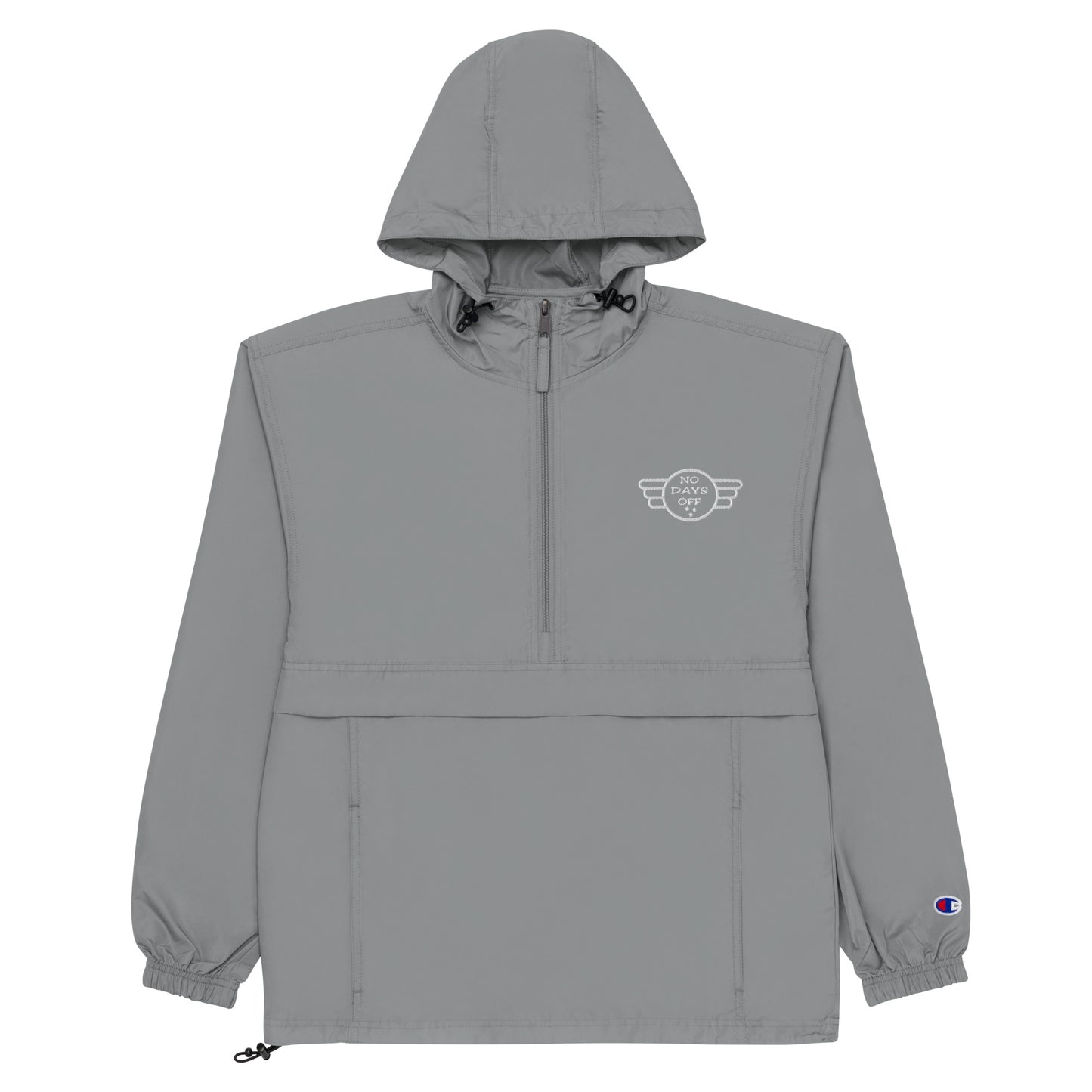 NoDaysOff Embroidered Champion Packable Jacket