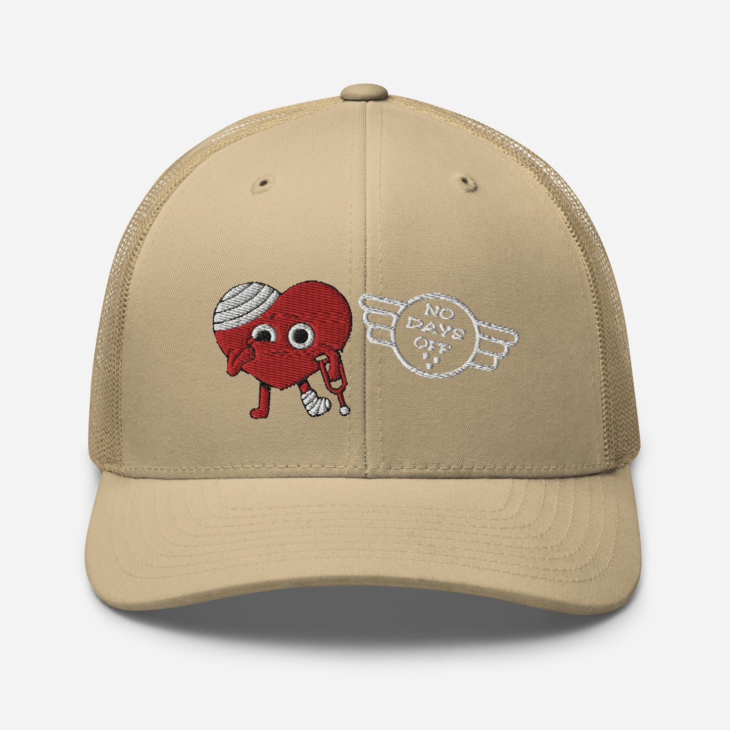 NoDaysOff LOVE ❤️‍🩹 Hurts Trucker Hat