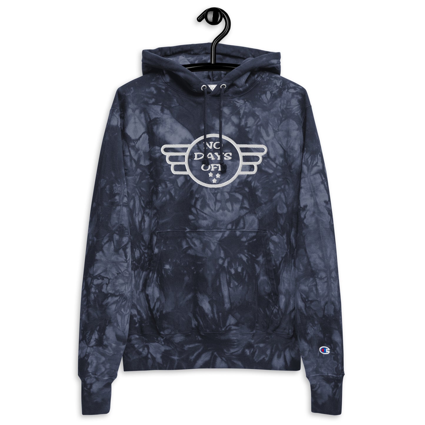 NoDaysOff Champion tie-dye hoodie
