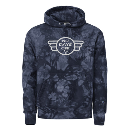 NoDaysOff Champion tie-dye hoodie