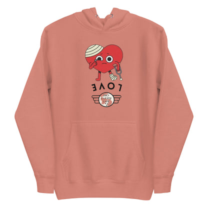 NoDaysOff Love Hurts Hoodie