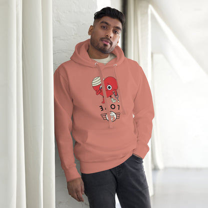 NoDaysOff Love Hurts Hoodie