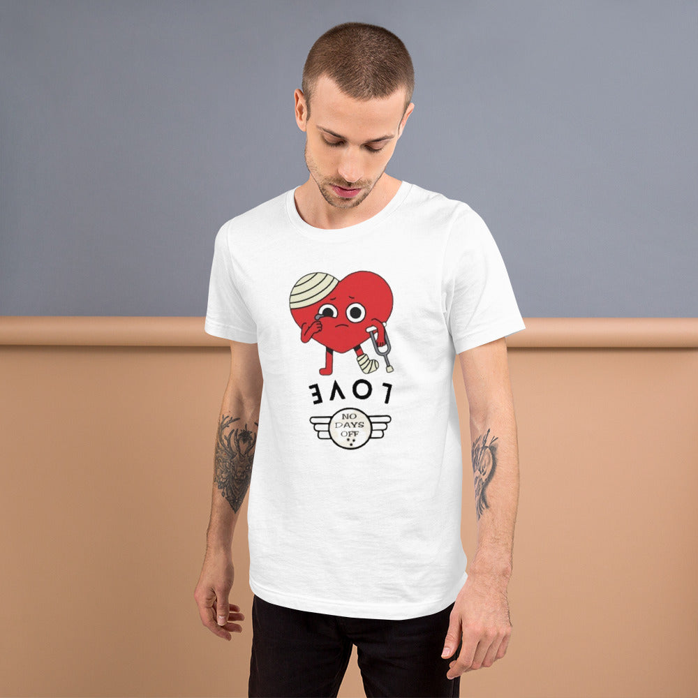 NoDaysOff Love Hurts  t-shirt