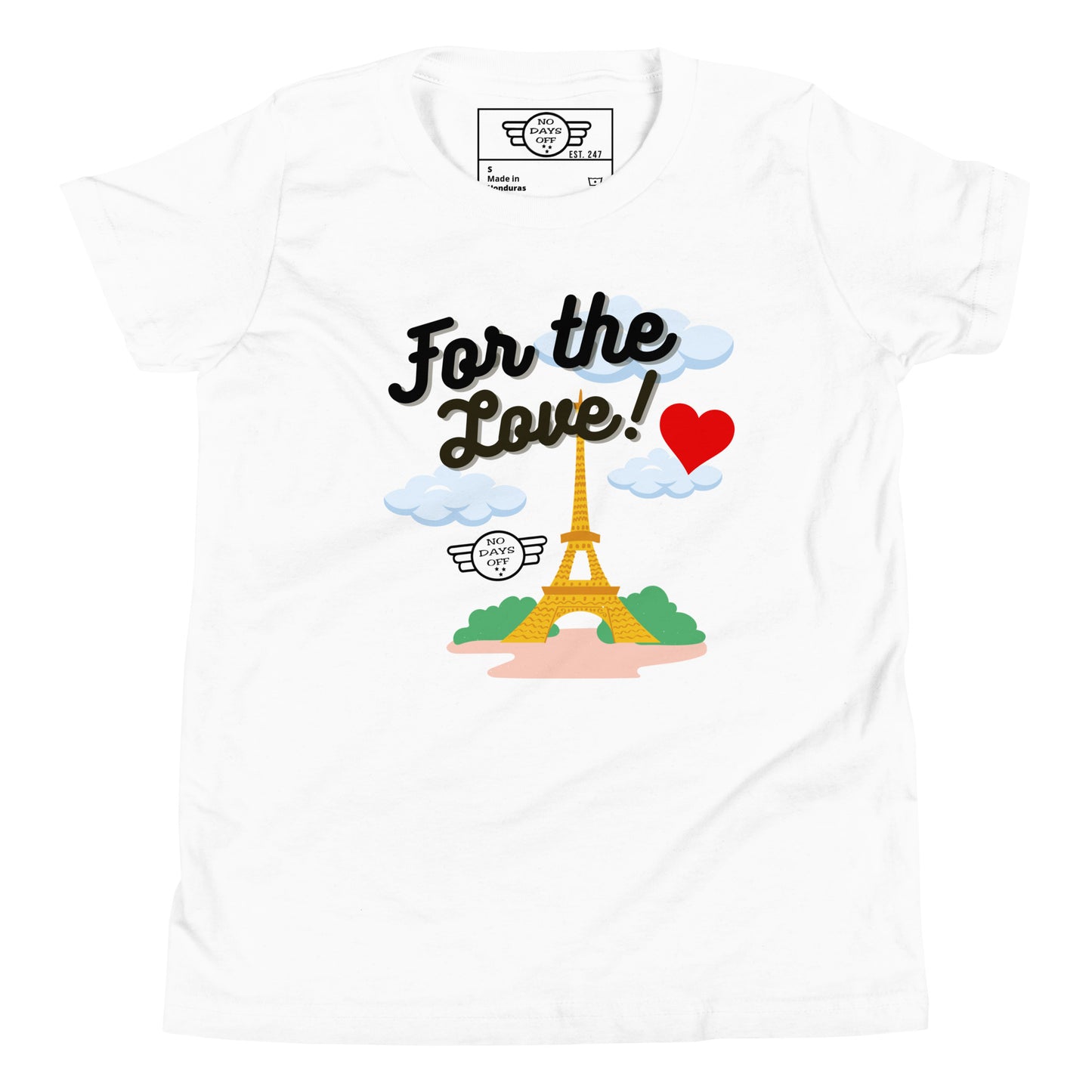 NoDaysOff Paris Youth T-Shirt