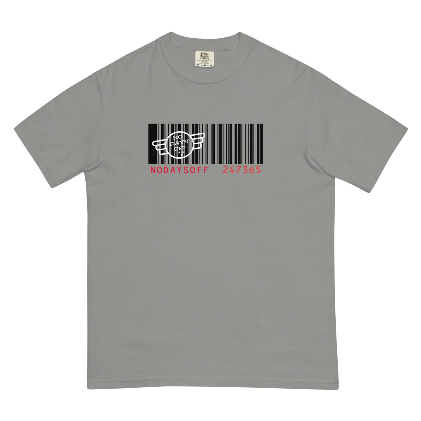 NoDaysOff Men’s Barcode Tee
